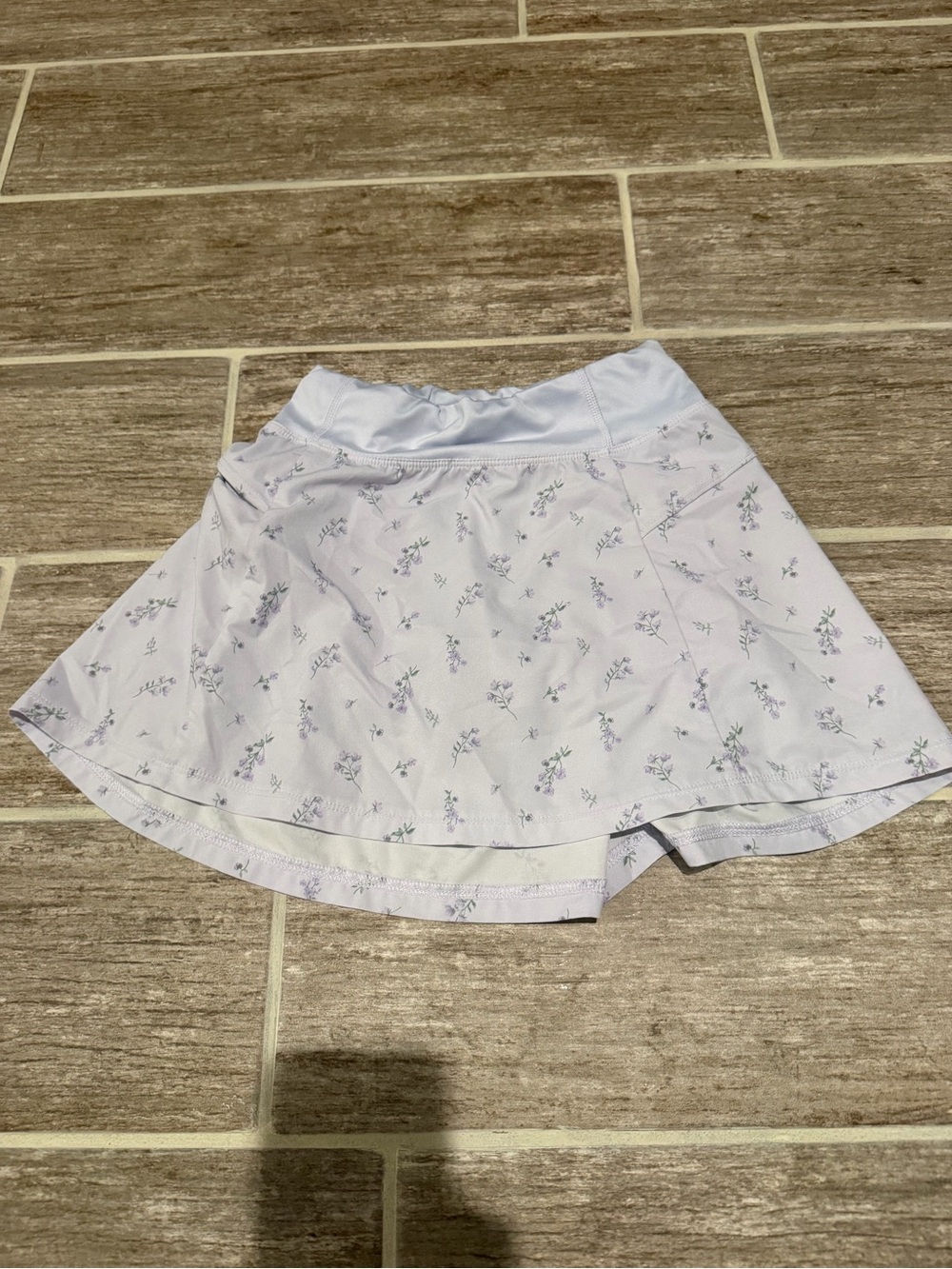 ALL IN MOTION SKORT SKIRT lilac purple floral flower